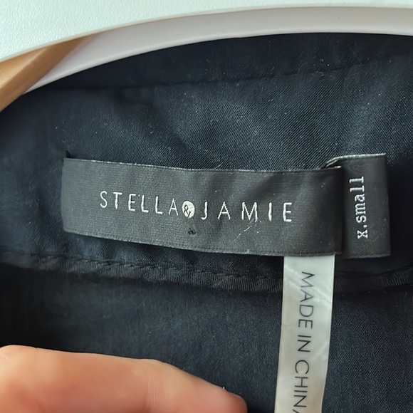 Stella and Jamie Jacket Sheer Cut Out Genuine Leather - Picture 4 of 9